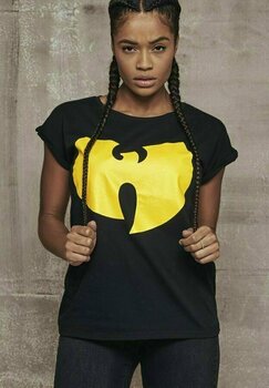 T-shirt Wu-Tang Clan T-shirt Logo Noir XS - 3