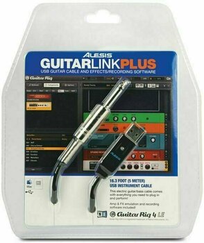 USB audio převodník - zvuková karta Alesis GuitarLink Plus - 2