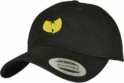 Sapka Wu-Tang Clan Logo Dad Cap Black One Size - 2