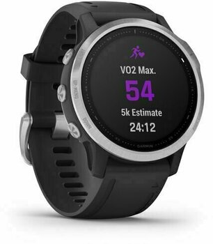Smartwatch Garmin fenix 6S Zwart-Silver Smartwatch - 4