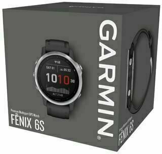 Zegarek smart Garmin fenix 6S Silver/Black - 10