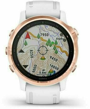 Smartwatch Garmin fenix 6S Pro Rose Gold/White - 2