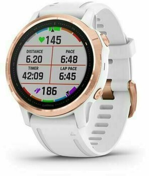 Smartwatch Garmin fenix 6S Pro Rose Gold/White - 3