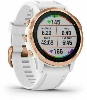 Smartwatch Garmin fenix 6S Pro Rose Gold/White - 4