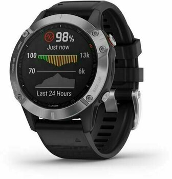 Smartwatch Garmin fenix 6 Zwart-Silver Smartwatch - 2