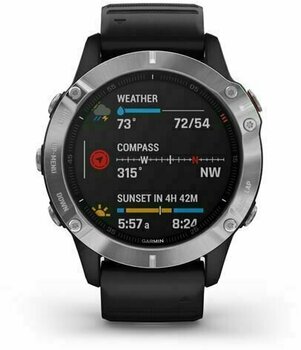 Smartwatch Garmin fenix 6 Silver/Black - 7