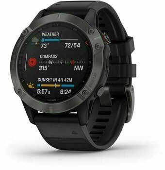 Reloj inteligente / Smartwatch Garmin fenix 6 Sapphire/Carbon Gray DLC/Black Reloj inteligente / Smartwatch - 3