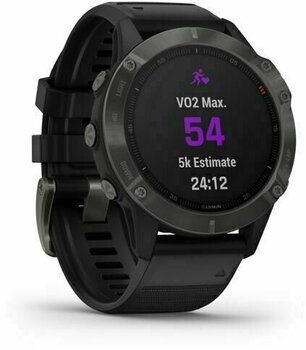 Smartwatch Garmin fenix 6 Sapphire/Carbon Gray DLC/Black Smartwatch - 4