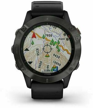 Smartwatch Garmin fenix 6 Sapphire/Carbon Gray DLC/Black - 8