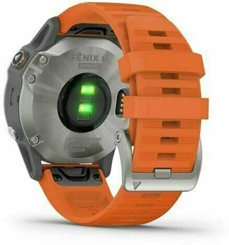 Smart hodinky Garmin fenix 6 Sapphire/Titanium/Orange - 7