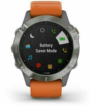 Smartwatch Garmin fenix 6 Sapphire/Titanium/Orange - 8