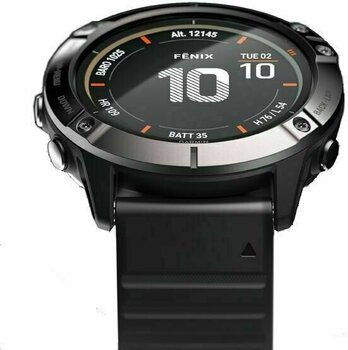 Smart hodinky Garmin fenix 6X Pro Solar/Titanium Carbon Gray DLC/Black - 8
