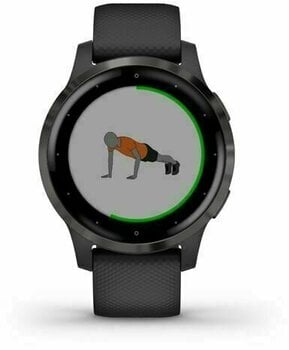 Smart hodinky Garmin vivoactive 4S PVD Black/Slate - 2