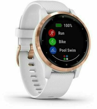 Smartwatch Garmin vivoactive 4S White/Rose Gold - 3