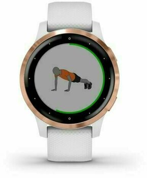 Smartwatch Garmin vivoactive 4S White/Rose Gold - 4
