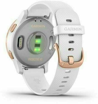 Smartwatch Garmin vivoactive 4S White/Rose Gold Smartwatch - 8