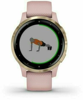 Smartwatch Garmin vivoactive 4S Dust Rose/Light Gold - 2