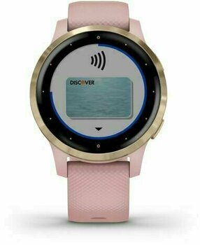 Smart hodinky Garmin vivoactive 4S Dust Rose/Light Gold - 5