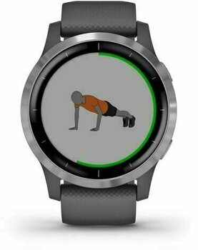 Smart hodinky Garmin vivoactive 4 Shadow Gray/Silver - 2