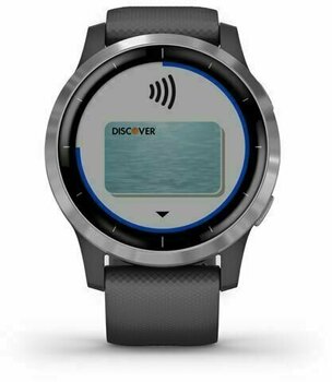 Smart hodinky Garmin vivoactive 4 Shadow Gray/Silver - 5