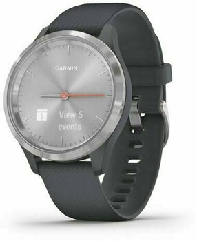 Smart Ρολόι Garmin vivomove 3S Blue/Silver Silicone - 3