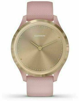 Smart hodinky Garmin vivomove 3S Dust Rose/Light Gold Silicone - 2