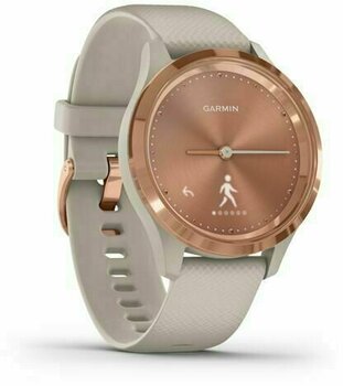 Smart hodinky Garmin vivomove 3S Light Sand/Rose Gold Silicone - 3