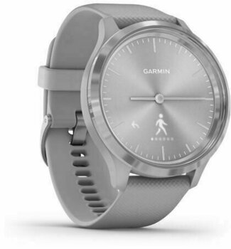 Smartwatch Garmin vivomove 3 Powder Gray/Silver Silicone - 4