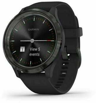 Smartwatch Garmin vivomove 3 Black/Slate Silicone - 3