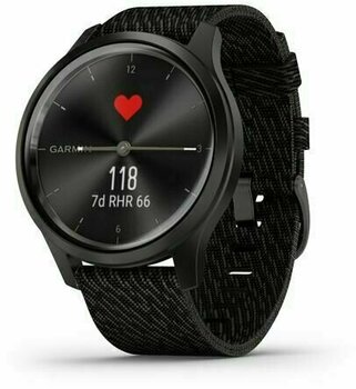 Smartwatches Garmin vivomove Style Slate/Black Pepper Nylon Smartwatches - 3
