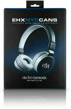 Słuchawki bezprzewodowe On-ear Electro Harmonix NYC Cans Black - 3