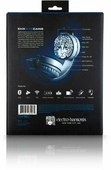 Bezdrátová sluchátka na uši Electro Harmonix NYC Cans Black - 4