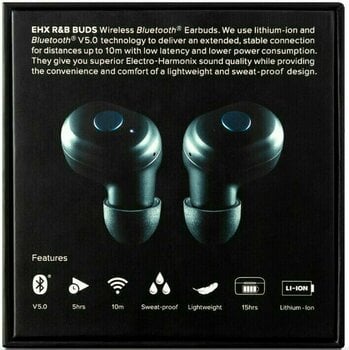 True Wireless In-ear Electro Harmonix R&B Černá - 4