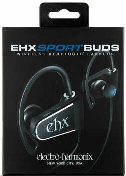 Trådlösa hörlurar med öronsnäcka Electro Harmonix Sport Buds Svart - 4