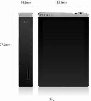 Portable Music Player Cowon Plenue D 32GB Gold/Black - 3