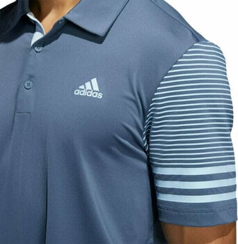 Camiseta polo Adidas Ultimate365 Gradient Mens Polo Shirt Tech Ink L - 3
