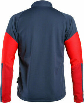 Ski-trui en T-shirt Dainese HP2 Mid Full Zip Black Iris/Chili Pepper/High Risk Red XL Trui - 2