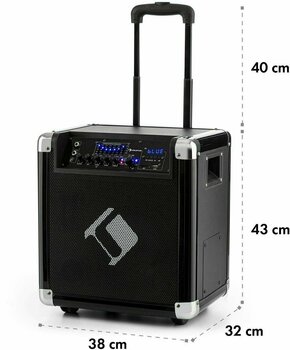 Karaoke systém Auna Moving 80 Black Karaoke systém - 2