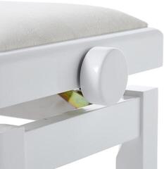 Houten pianokruk Bespeco SG 101WLVB Houten pianokruk White - 2