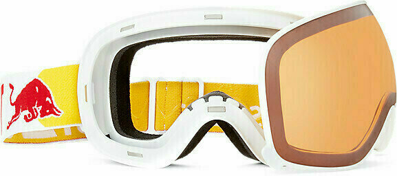 Masques de ski Red Bull Spect Magnetron Matte White/Red Snow Masques de ski - 5