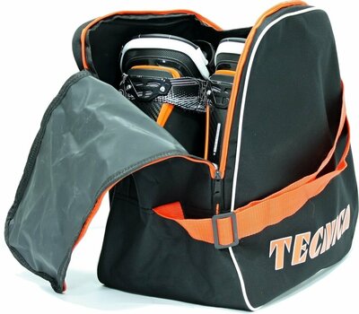 Ski Boot Bag Tecnica Skiboot Bag Black/Orange 1 Pair - 2
