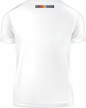 T-shirt Muziker T-shirt Time To Play Wit-Zwart XL - 2
