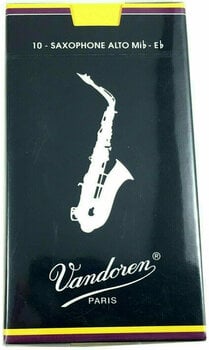 Blatt für Alt Saxophon Vandoren Classic Blue Alto 1.5 Blatt für Alt Saxophon - 2