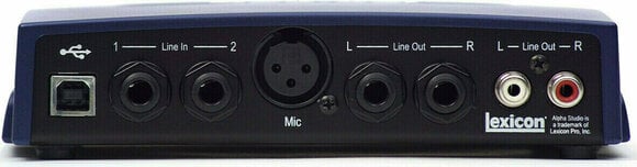 Interface audio USB Lexicon Alpha Desktop Recording Studio - 2