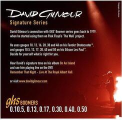 Struny pre elektrickú gitaru GHS David Gilmour Boomers 10,5-50 Struny pre elektrickú gitaru - 1