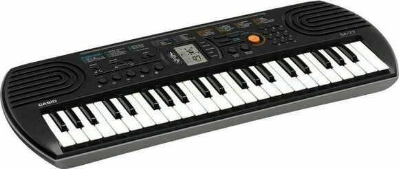 Dětské klávesy / Dětský keyboard Casio SA 77 Černá - 3