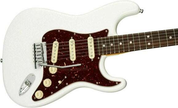 Guitare électrique Fender American Ultra Stratocaster RW Arctic Pearl - 4