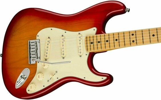 E-Gitarre Fender American Ultra Stratocaster MN Plasma Red Burst - 4