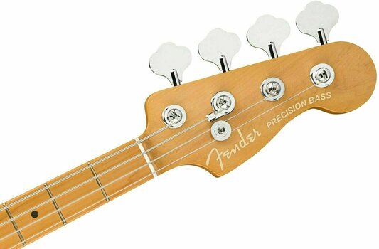 Basse électrique Fender American Ultra Precision Bass MN Plasma Red Burst - 5