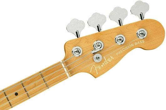 Basse électrique Fender American Ultra Precision Bass MN Arctic Pearl - 5